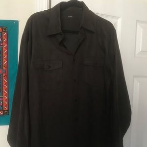 Dark brown Alfani dress shirt